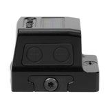 Holosun 509T X2, Gold Dot, MRS Reticle, Closed Emitter, Titanium, Solar Failsafe, RMR Footprint - HE509T-GD-X2