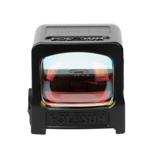 Holosun 509T X2, Gold Dot, MRS Reticle, Closed Emitter, Titanium, Solar Failsafe, RMR Footprint - HE509T-GD-X2
