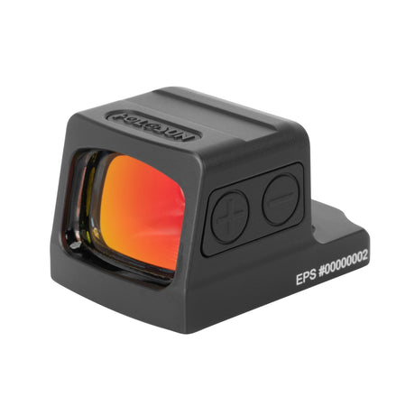 Holosun EPS Full Size 6 MOA Green Dot, Closed Emitter Sight, K Series Footprint (Modified RMSc), RMR Adapter Plate Included - EPS-GR-6