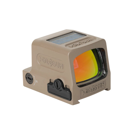 Holosun 509T X2 Green Dot FDE, MRS Reticle, Closed Emitter, Titanium, Solar Failsafe, RMR Footprint - HS-509T-FDE-GR