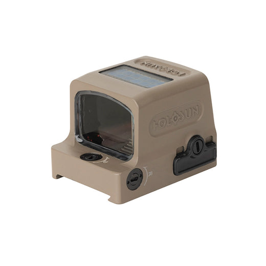 Holosun 509T X2 Green Dot FDE, MRS Reticle, Closed Emitter, Titanium, Solar Failsafe, RMR Footprint - HS-509T-FDE-GR