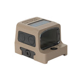 Holosun 509T X2 Green Dot FDE, MRS Reticle, Closed Emitter, Titanium, Solar Failsafe, RMR Footprint - HS-509T-FDE-GR