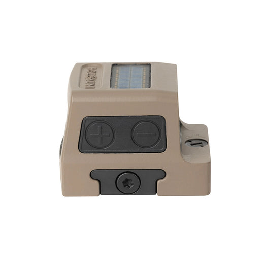 Holosun 509T X2 Green Dot FDE, MRS Reticle, Closed Emitter, Titanium, Solar Failsafe, RMR Footprint - HS-509T-FDE-GR