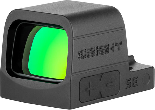 Osight SE Enclosed Green MRS Reticle 2 MOA Dot + 32 MOA Circle, Side Battery, RMSc Footprint