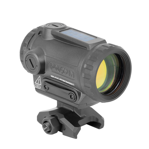 Holosun ARO-EVO Gold SPR Reticle, BDC (Drop Compensation Reticle), 26mm Housing, Shake Awake, 1/3 Co-Witness - ARO-EVO-SPR-GD