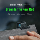 Osight SE Enclosed Green 6 MOA Dot, Side Battery, RMSc Footprint