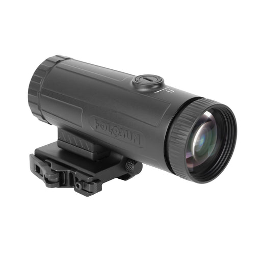 Holosun Magnifier, 6X Power, QD Mount, 1/3 Riser, Switch To Side, Lens Cloth And Mounting Tool, Black, Aluminum Housing - HM6X