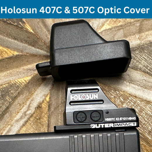 407C-X2 & 507C-X2 Optic Cover - Precision Fit, High-Quality Soft Rubber Protection - Dust, Scuff & Scratch Resistant
