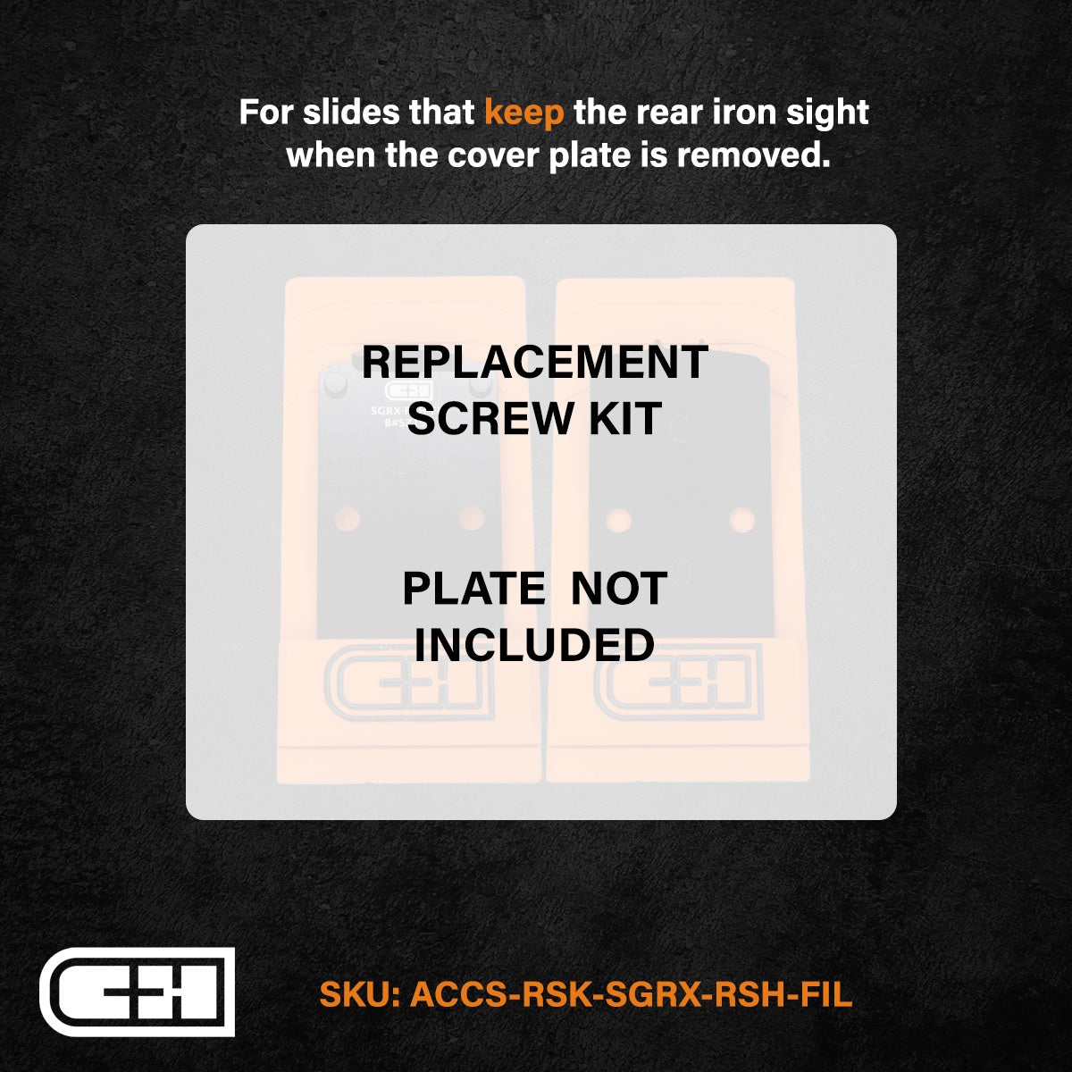 Replacement Screw Kit - SGRX-RSH-FIL - CHPWS