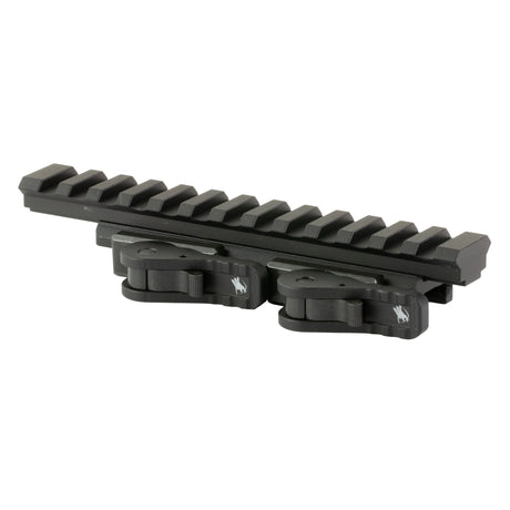 American Defense Mfg Cantilever Picatinny Rail Bases in Black Anodized - 2