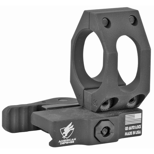American Defense Mfg AD-68 Quick Detach Optic Mount Optic Specific Mounts in Black - 1
