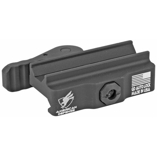 American Defense Mfg B2 Modular Base Quick Detach Optic Specific Mounts in Black - 1