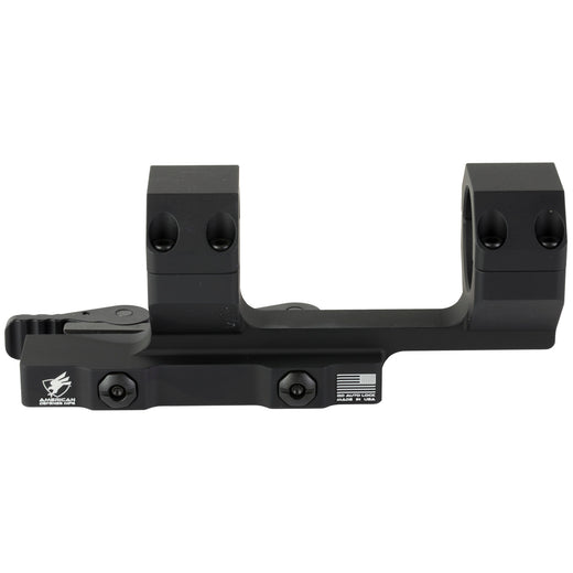 American Defense Mfg 30mm Quick Detach Scope Rings Rings in Black Anodized - 3