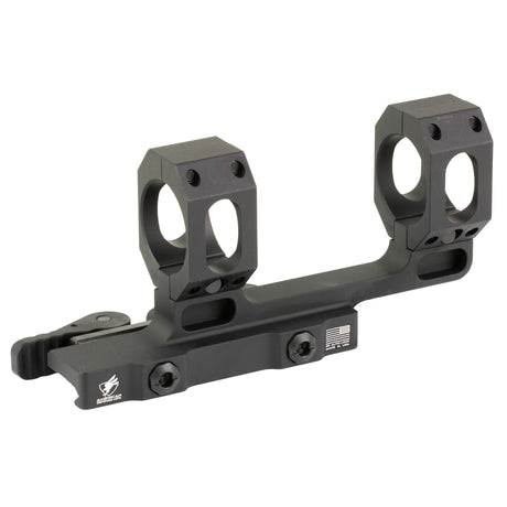 American Defense Mfg 30mm Medium Cantilever Scope Mount Rings in Black Anodized - 1