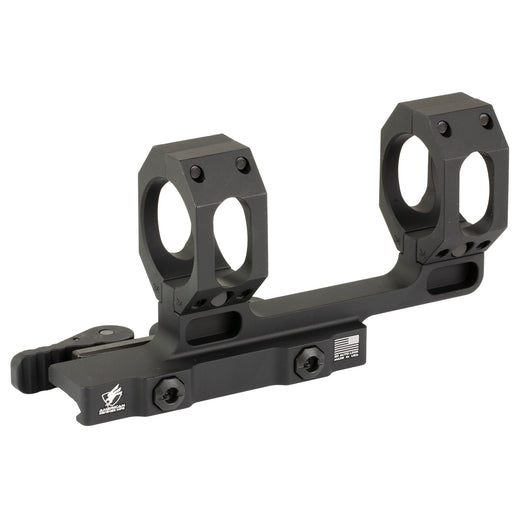 American Defense Mfg 34mm Medium Cantilever Scope Mount Rings in Black Anodized - 1