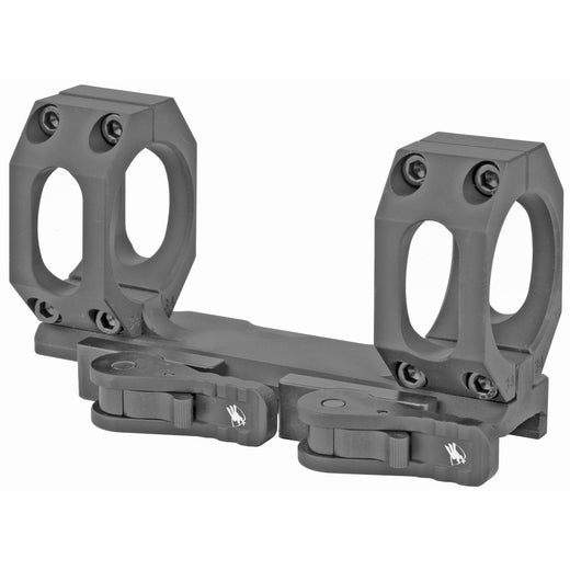 American Defense Mfg 34mm Medium Quick Detach Scope Rings Rings in Black - 2