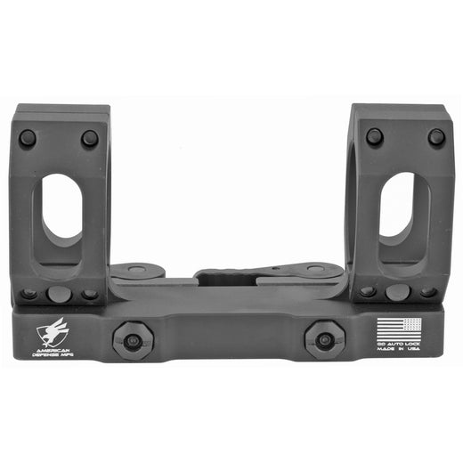 American Defense Mfg 34mm Medium Quick Detach Scope Rings Rings in Black - 3