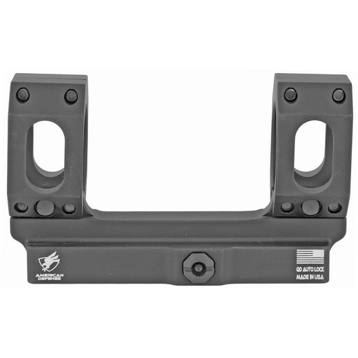 American Defense Mfg 30mm Quick Detach Scope Rings Rings in Black - 3