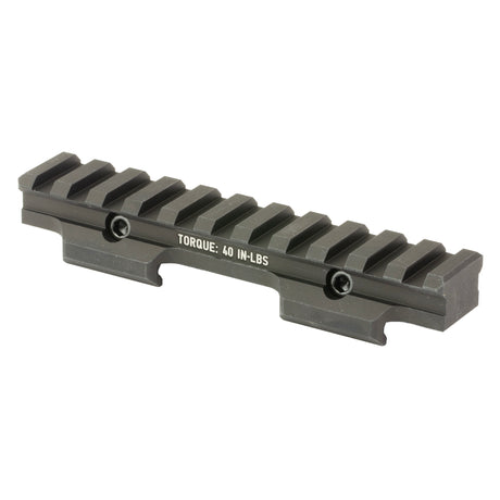Bravo Company A/T Optic Riser 11-Slot Bases in Black - 2