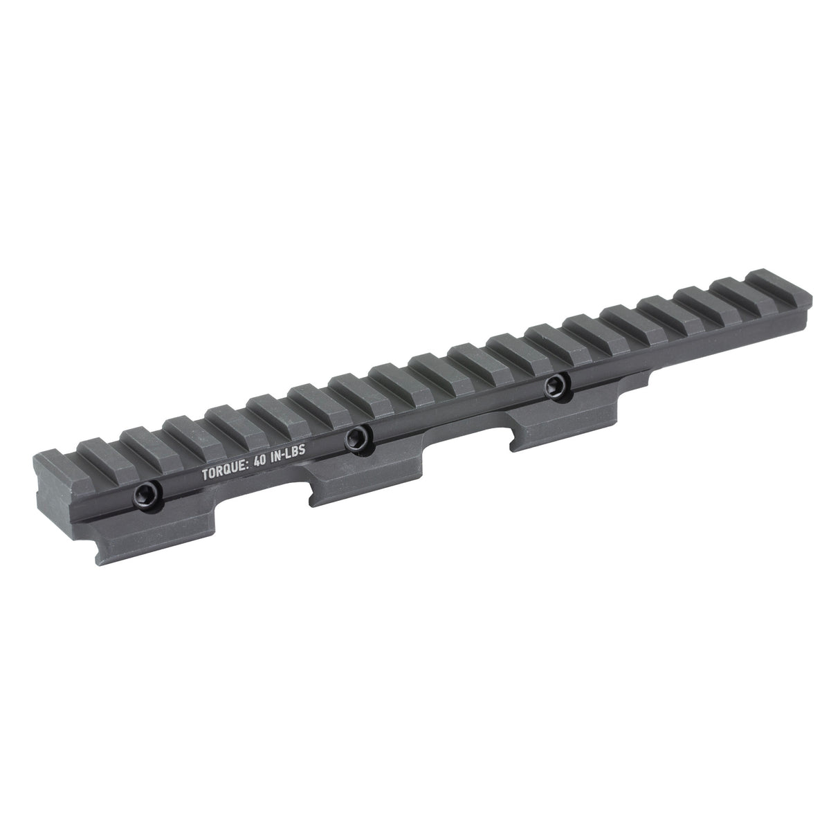 Bravo Company A/T Optic Riser 18-Slot Cantilever Bases in Black - 1