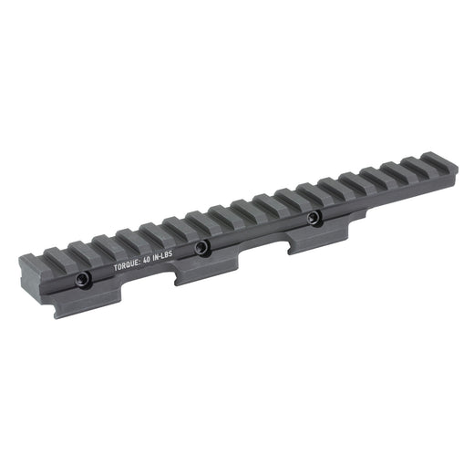 Bravo Company A/T Optic Riser 18-Slot Cantilever Bases in Black - 1