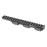 Bravo Company A/T Optic Riser 18-Slot Cantilever Bases in Black - 2