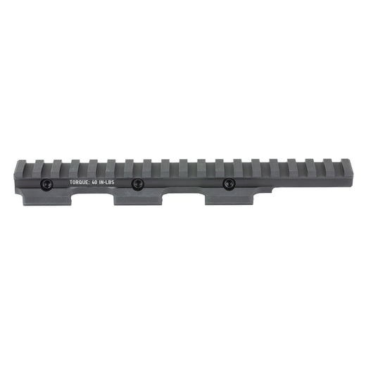 Bravo Company A/T Optic Riser 18-Slot Cantilever Bases in Black - 3