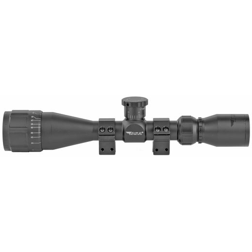 BSA Optics Sweet 17 AO 3-9x40mm .17 HMR Duplex Riflescope w/ Dovetail Rings - BSA17-39X40AOWRTB - 3