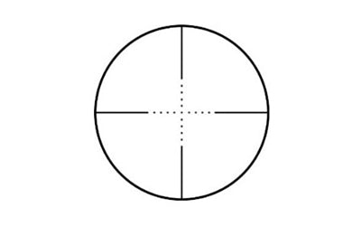 BSA Optics Outlook 3-9x40mm Adjustable Objective Mil-Dot Air Rifle Scope w/ Rings - BSAAIR3-9X40AOTB - 2