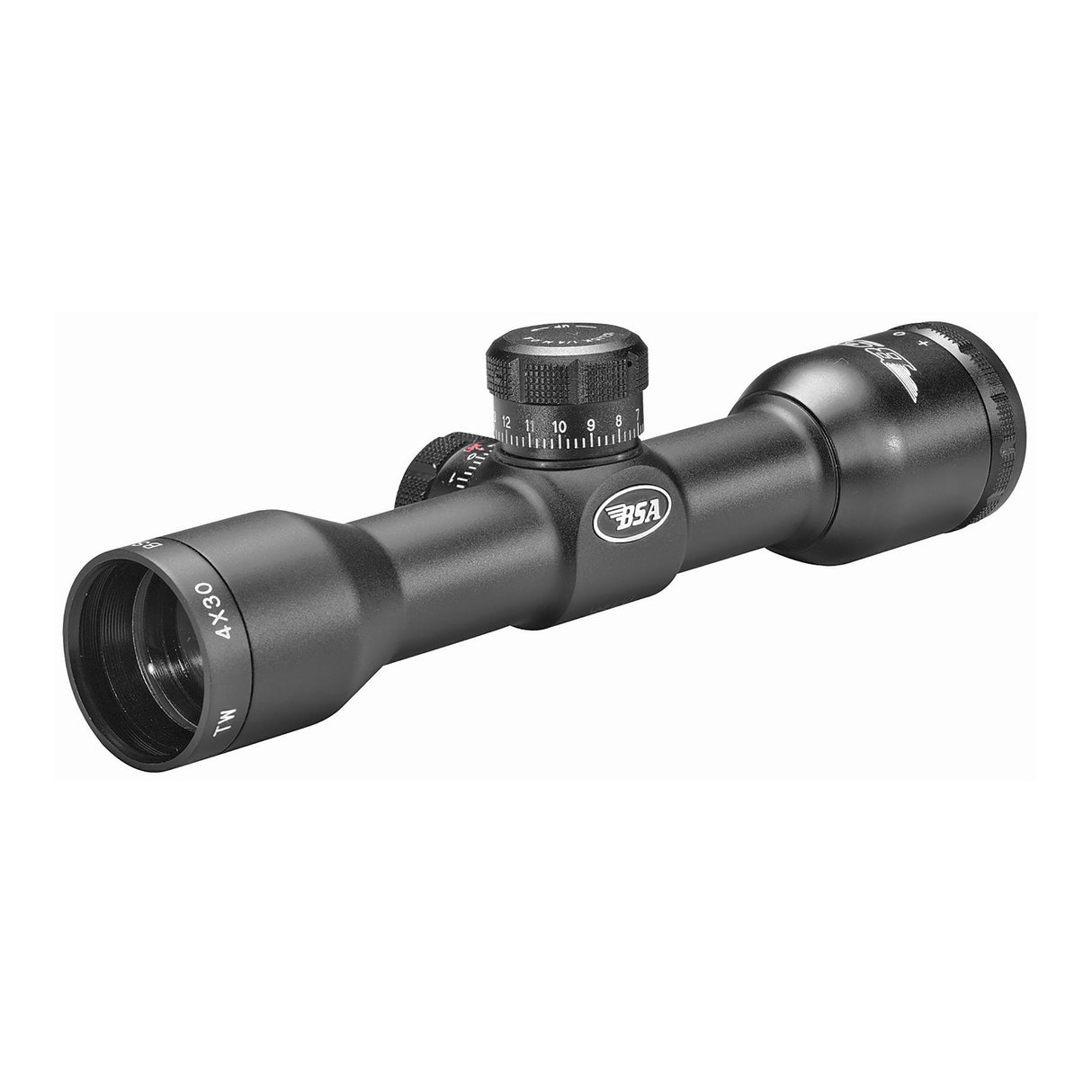 BSA Optics Tactical 4x30mm Mil-Dot Fixed Power Rifle Scope