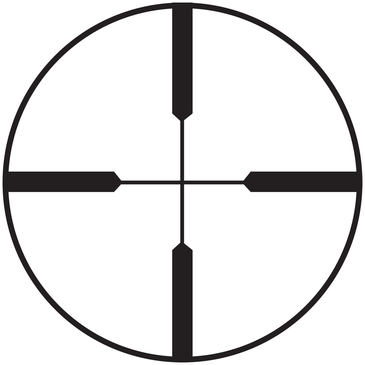 Burris Scout 2.75x20mm Heavy Plex Matte 1-Inch Tube Riflescope - BU200269 - 4