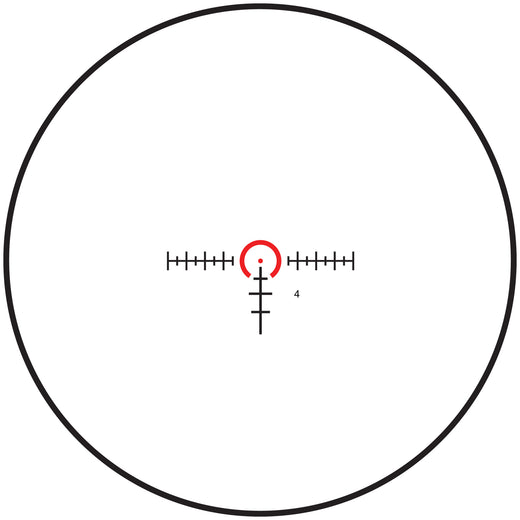 Burris RT-6 1-6x24mm 30mm Illuminated Rifle Scope w/ Mount & FastFire 3 - BU200475 - 4
