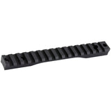 Christensen Arms 0 MOA One-Piece Scope Base Bases in Black Anodized - 1