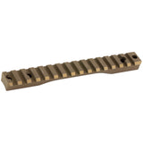 Christensen Arms 0 MOA One-Piece Scope Base Bases in Burnt Bronze Cerakote - 1