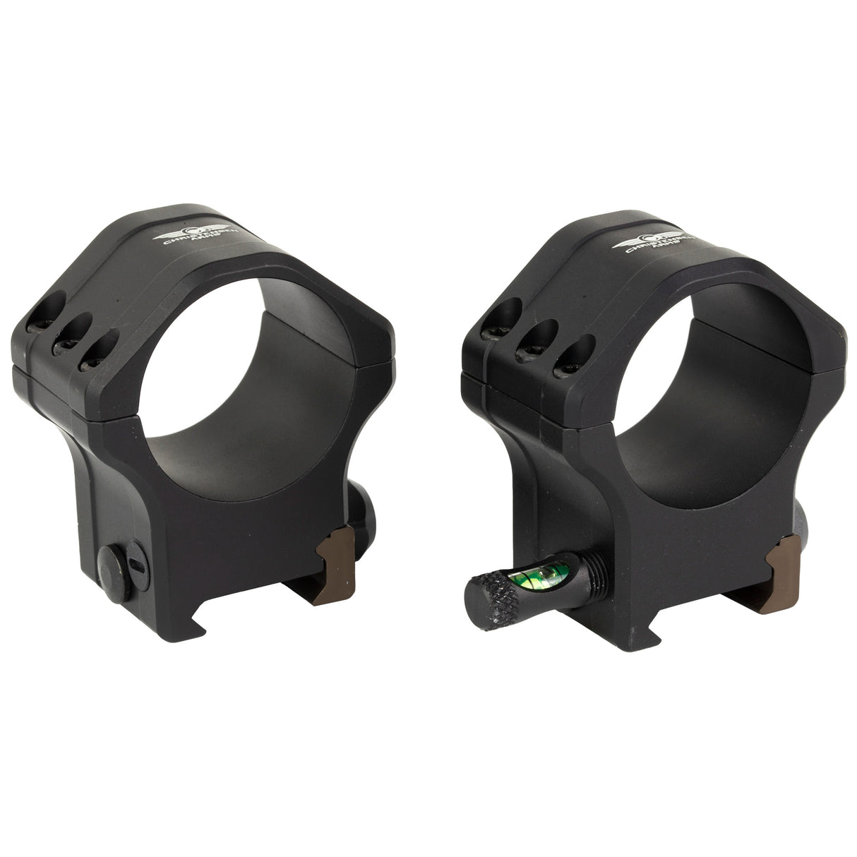 Christensen Arms Tactical 34mm High Scope Rings Rings in Black Anodized - 2