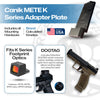 Canik TTI Combat Holosun 407K/507K/EPS/EPS Carry Adapter Plate - DOGTAG - Aluminum - Calculated Kinetics