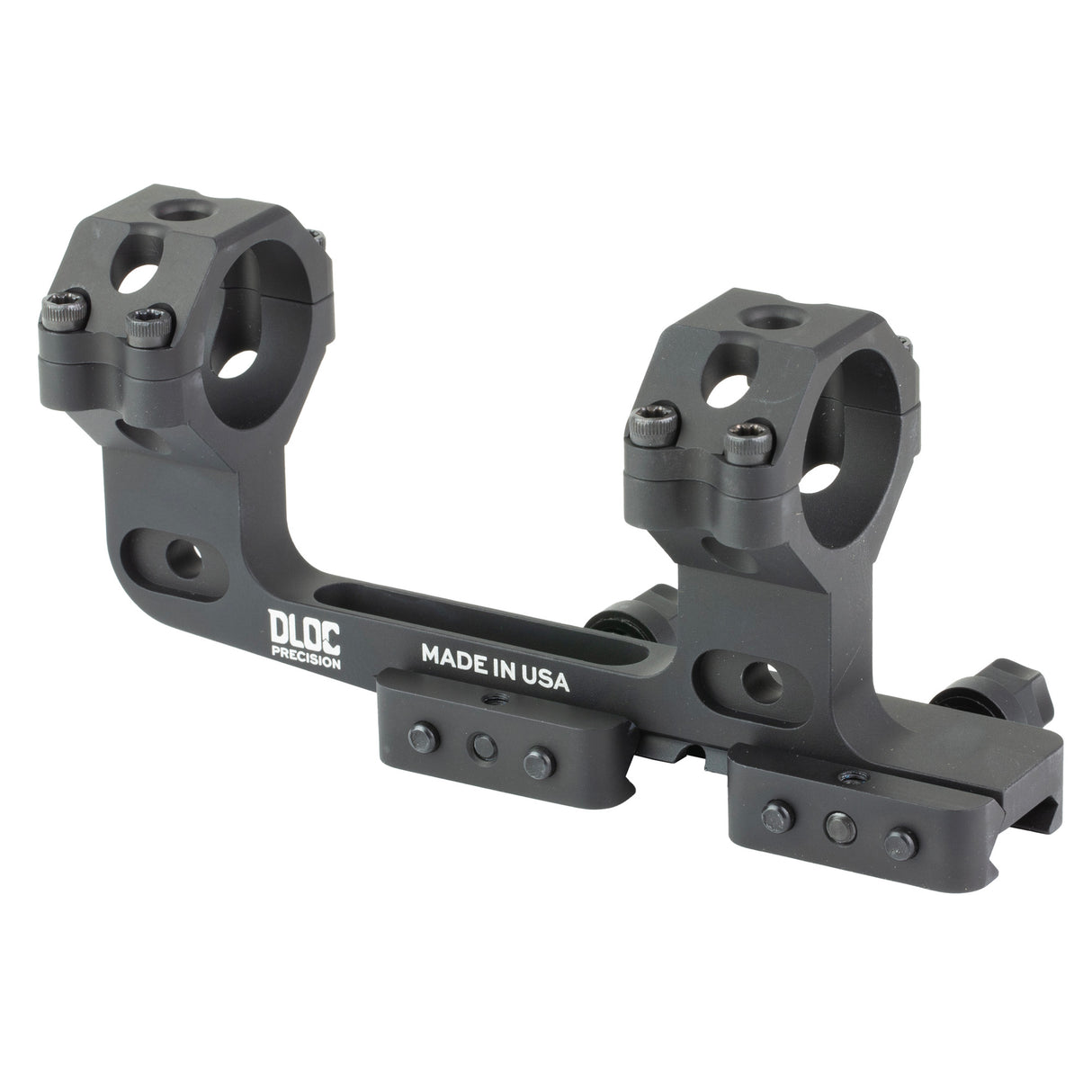 IRAY USA 30mm Cantilever Scope Mount Rings in Black Hard Coat Anodized - 2