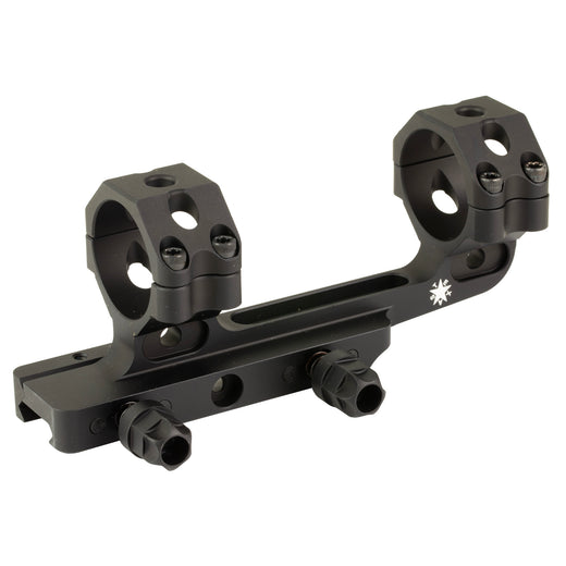 IRAY USA 34mm Cantilever Scope Mount Rings in Black Hard Coat Anodized - 1