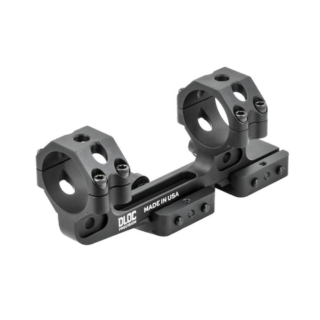 IRAY USA 34mm Cantilever Scope Mount Rings in Black Hard Coat Anodized - 1