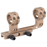 IRAY USA 34mm Cantilever Scope Mount Rings in Tan Hard Coat Anodized - 1