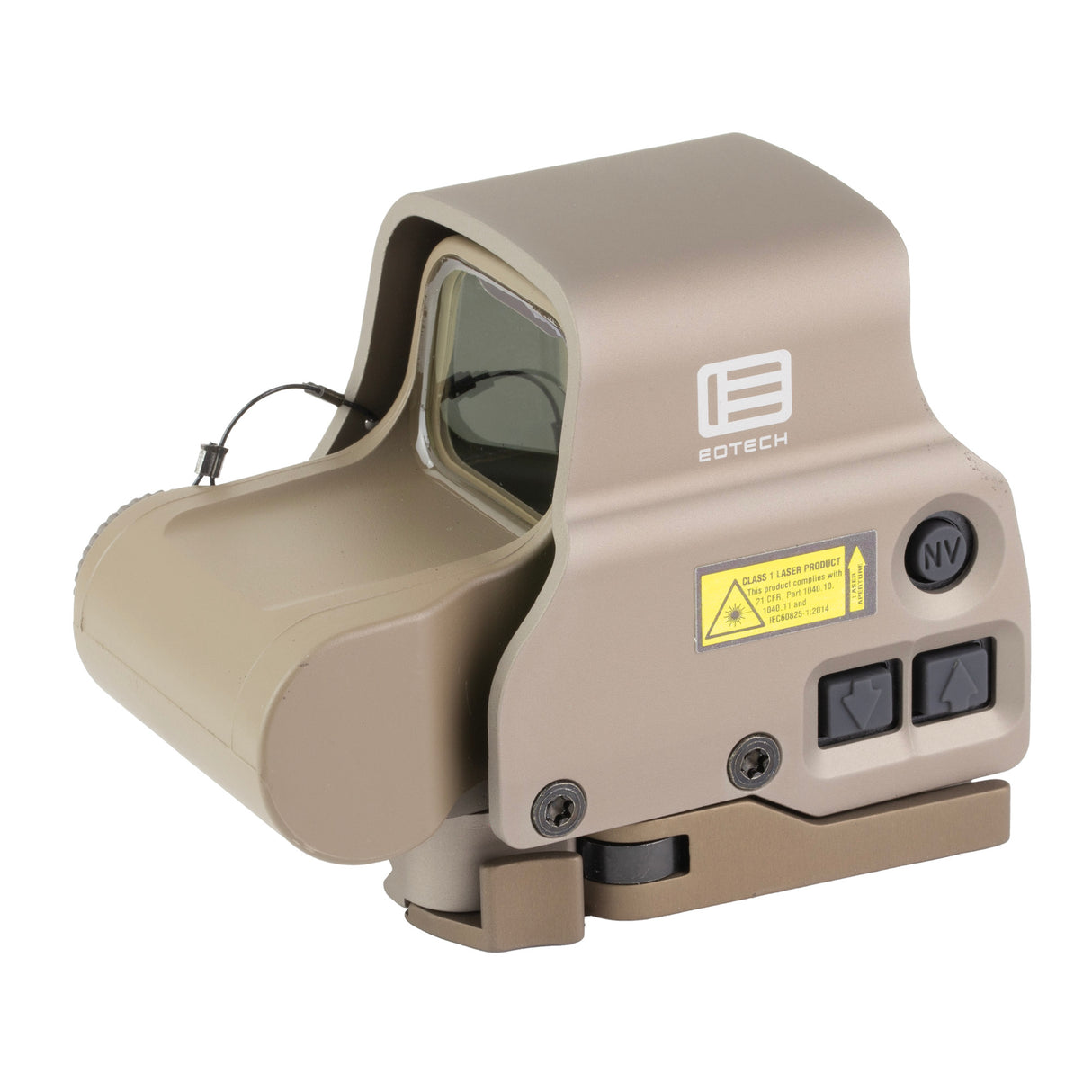 EOTech EXPS3-DCR Holographic Sight in Tan with Danger Close Reticle and Quick-Detach Mount.