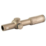 EOTech Vudu 1-10x28mm 34mm FFP Illuminated SR5 MRAD Riflescope, Tan - EOVDU1-10FFSR5TAN - 1