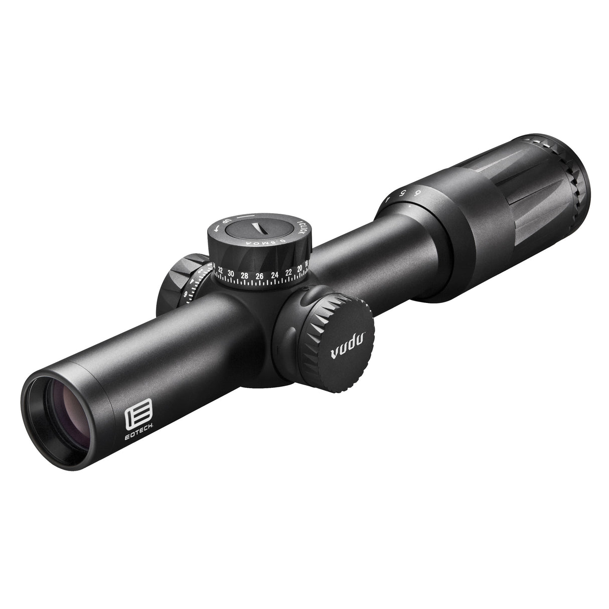 EOTech Vudu FFP 1-6x24mm 30mm Illuminated Green SR1 MRAD Riflescope - EOVDU1-6FFSR1G - 2