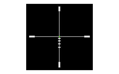 EOTech Vudu 1-8x24mm SFP Illuminated HC3 MOA Riflescope - EOVDU1-8SFHC3G - 3