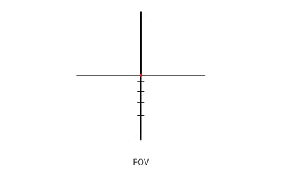 EOTech Vudu 1-8x24mm 30mm SFP Illuminated HC3 MOA BDC Riflescope - EOVDU1-8SFHC3 - 4
