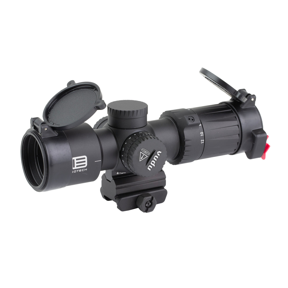 EOTech Vudu 4-12x36 FFP Rifle Scope in Black with MR5 Illuminated MRAD Reticle and Included Mount.