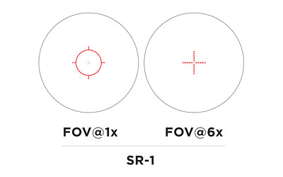EOTech Vudu 1-6x24mm 30mm FFP SR1 MRAD Illuminated Rifle Scope - EOVUDU1-6FFPSR1 - 4