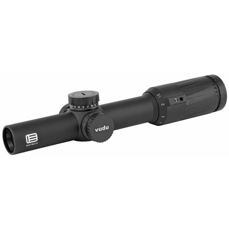EOTech Vudu 1-6x24mm FFP Rifle Scope with Illuminated SR2 MOA Reticle and Throw Lever for 3-Gun and Hunting