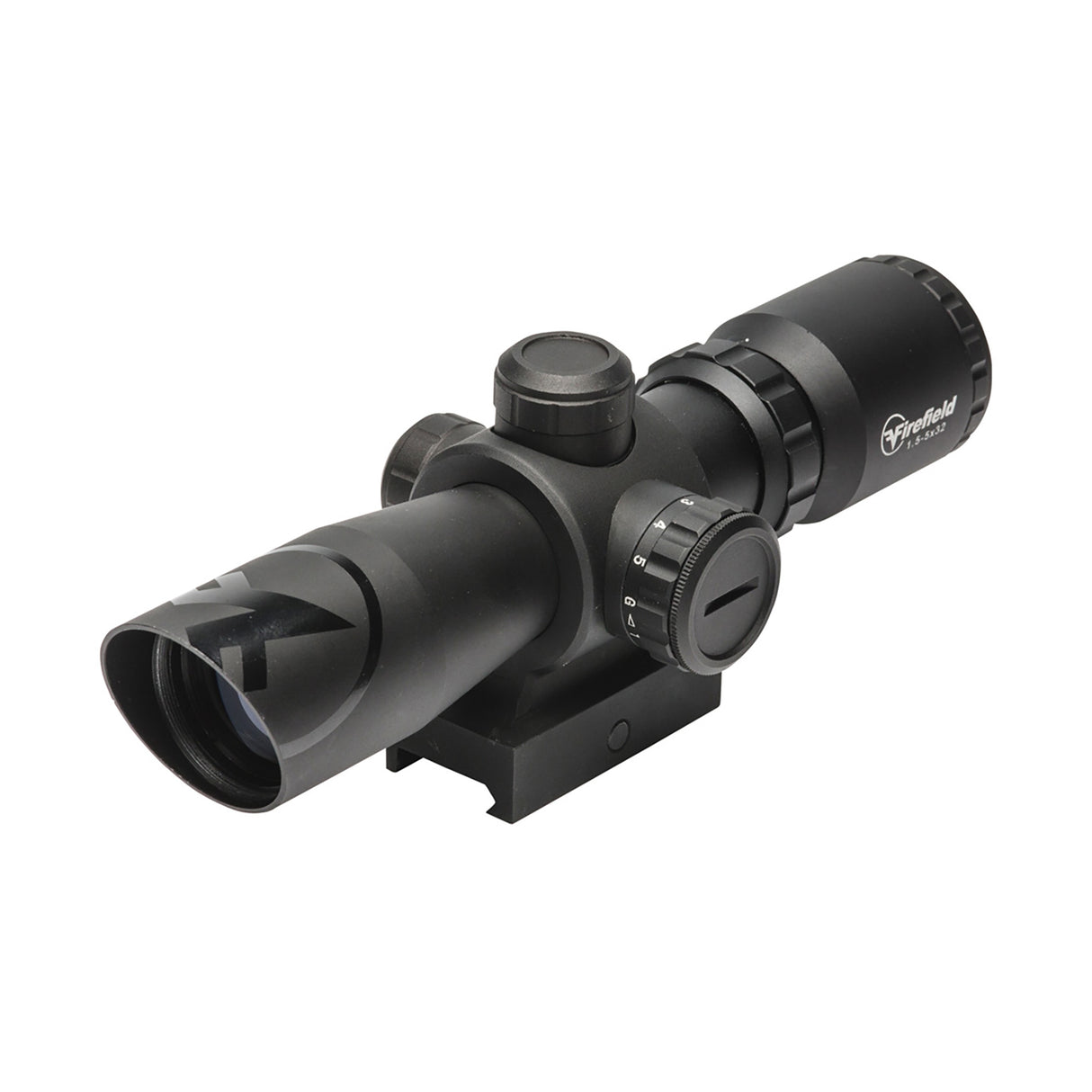 Firefield Barrage 1.5-5x32mm Illuminated Mil-Dot Riflescope - FF13061 - 3