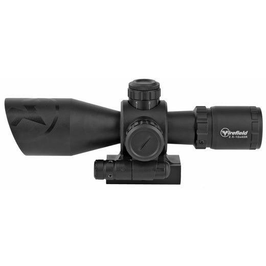 Firefield Barrage 2.5-10x40mm Illuminated Mil-Dot Riflescope with Red Laser - FF13065 - 3